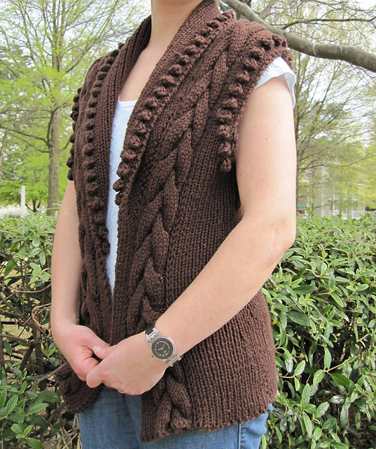 Vest / Жилет с воротником шалька