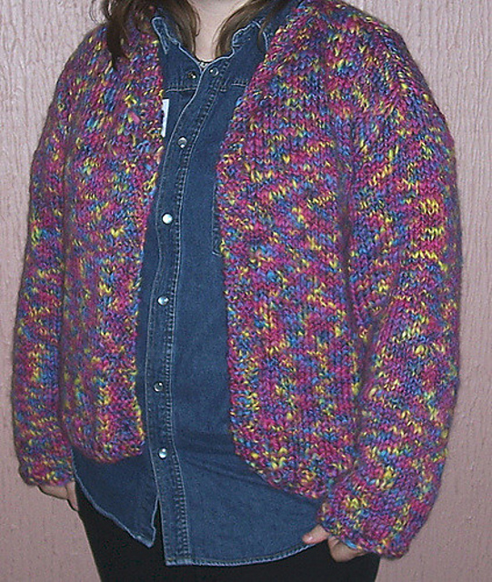 Rowan biggy print cardigan