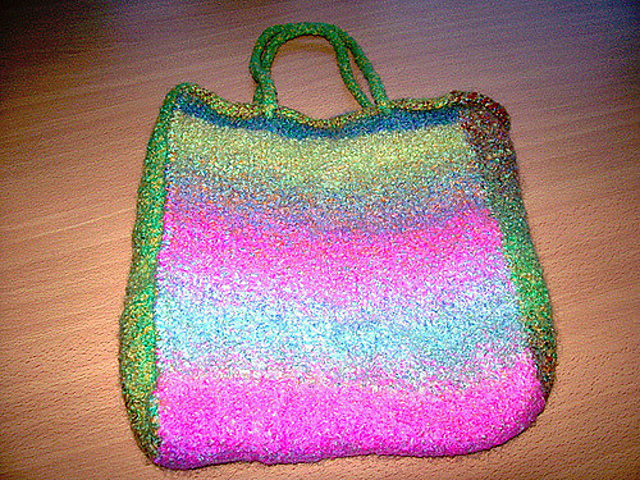Felted tote