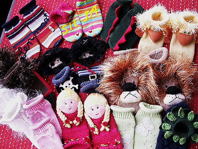 Renn- und Krabbelsocken