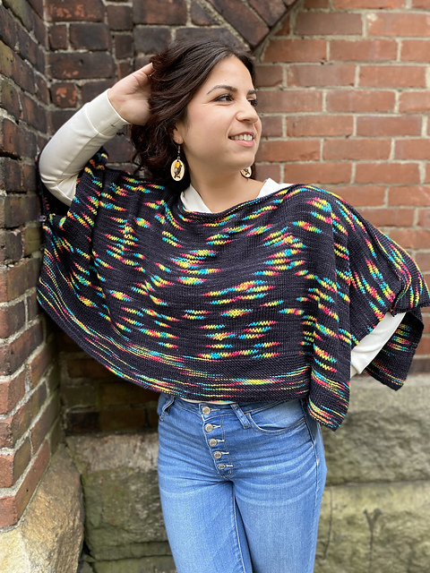 Soundwaves Poncho