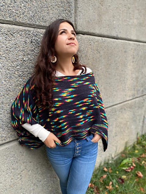 Soundwaves Poncho