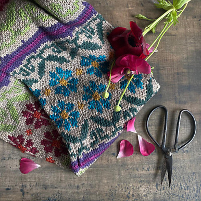 Garden Serenade Infinity Scarf