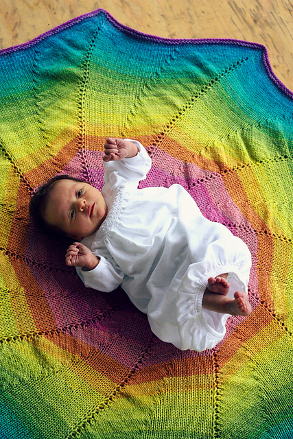 Ravelry: Colorburst Blanket pattern by Stephanie Shiman Drews