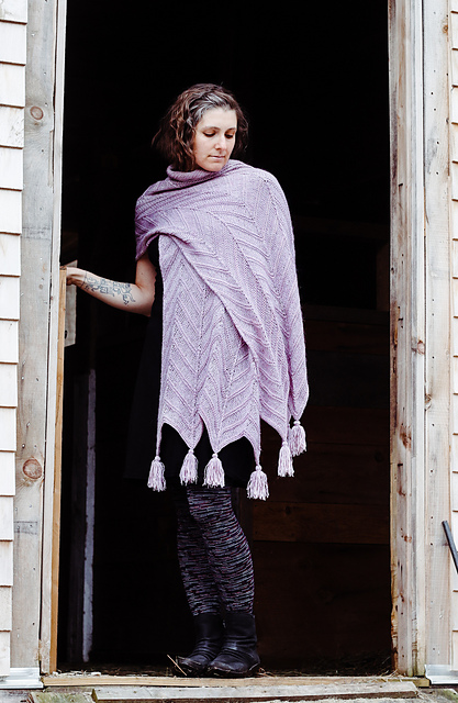 Shimmery Chevron Wrap