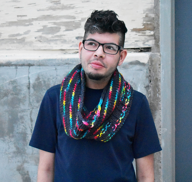 Cheater Stripe Cowl