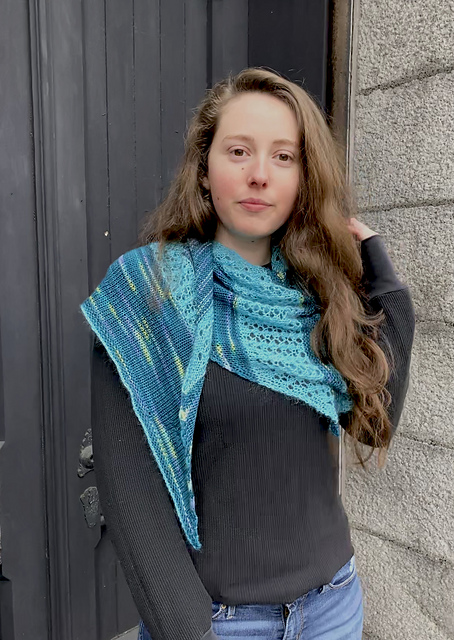Pivotal Point Shawl