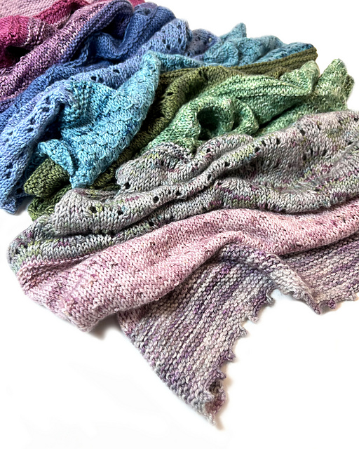 Ringing in the Year shawl