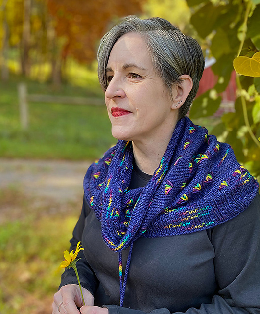 Scattered Flowers Cowl