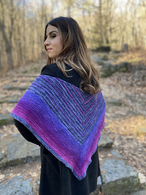 Secret Staircase Shawl