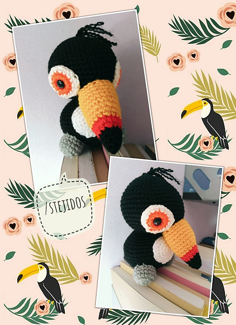 Amigurumi Tucan
