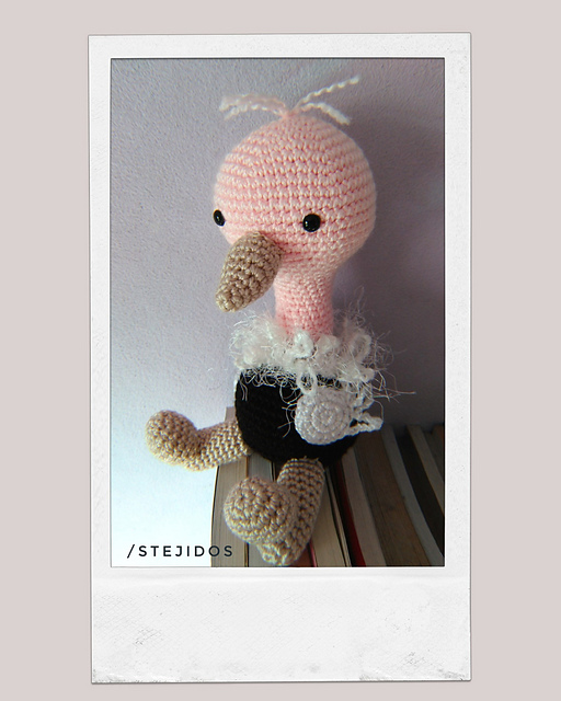 Avestruz Amigurumi