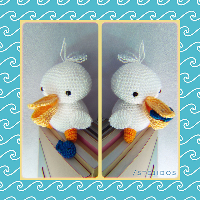 Pelicano Amigurumi