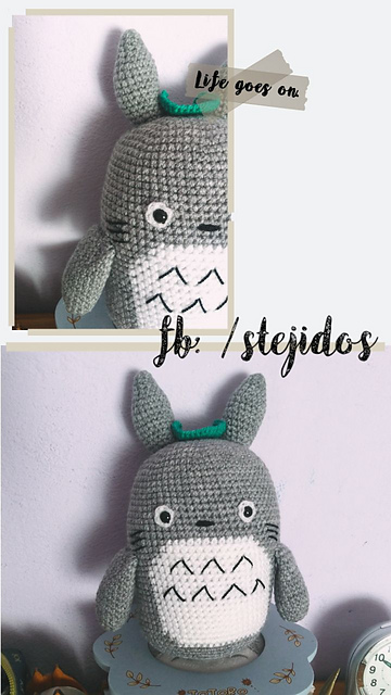 Totoro a Crochet
