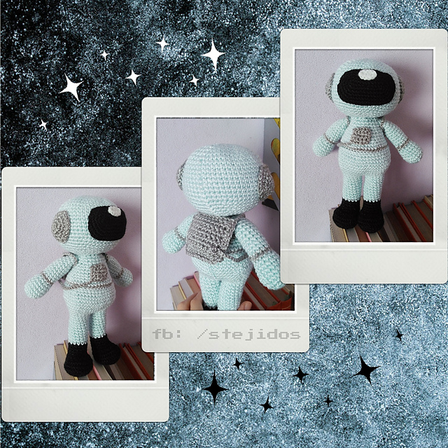 Astronauta  Amigurumi