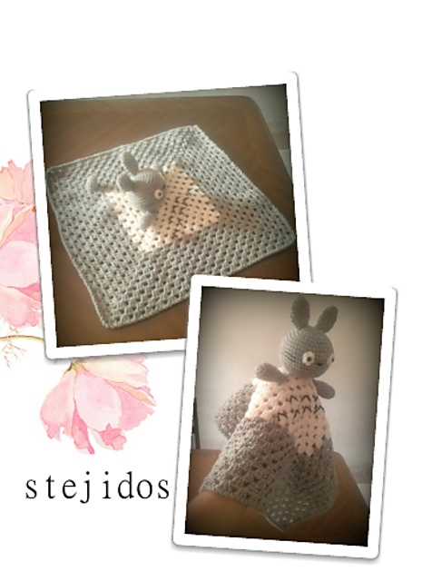 Mantita de Apego Totoro