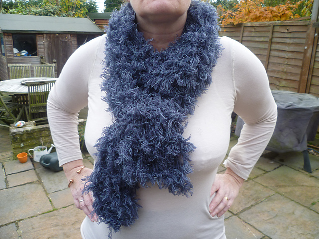 Shaggy scarf