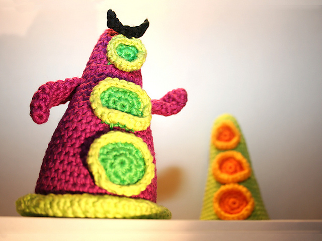 Purple & Green Tentacle