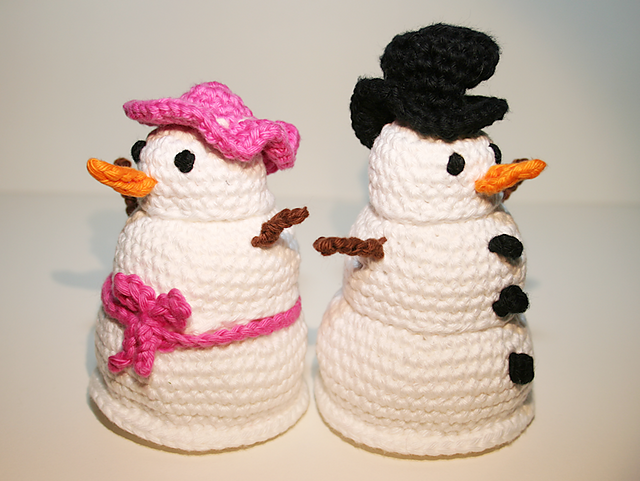 Mr. & Mrs. Snowman - Shelf Sitter