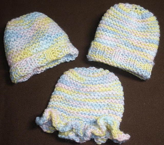 Bev's Stretchy Knit Preemie Cap