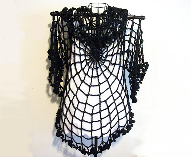 Walking in the Spiderwebs Goth Cardigan