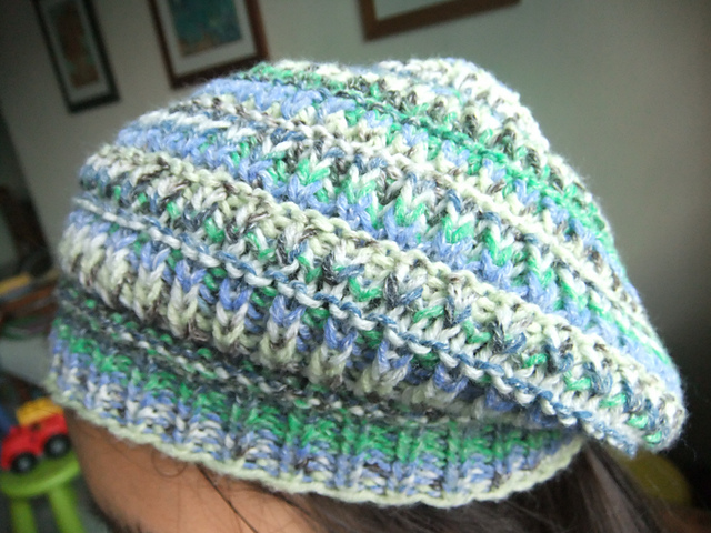 Ribbed Beret