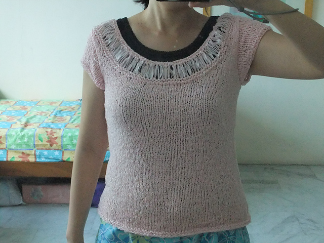 Ladies Short-sleeved Top 