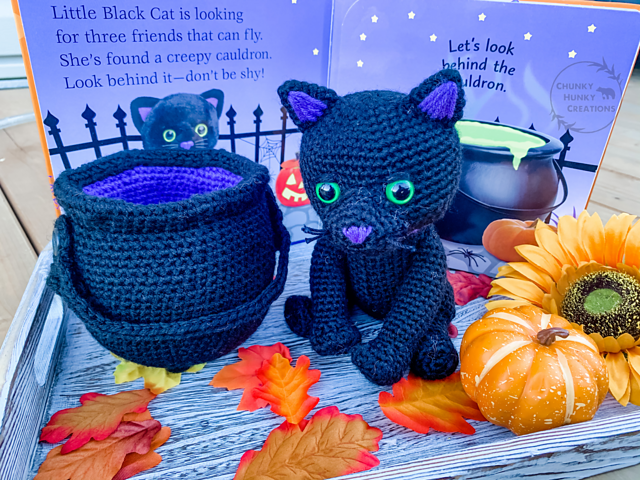 Black Cat in the Cauldron