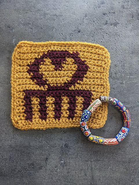 Tapestry Adinkra Duafe