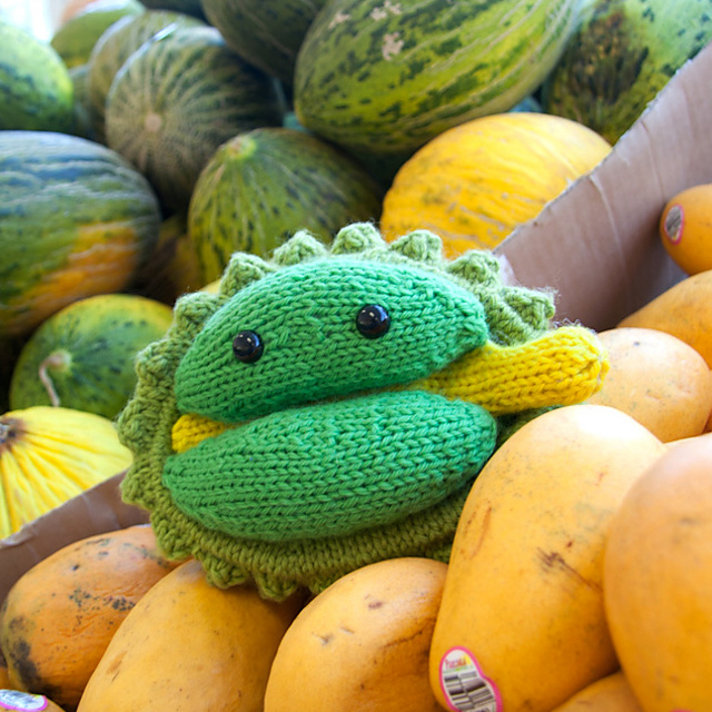 Stinky the Durian Amigurumi