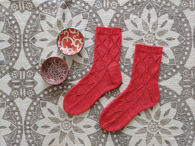 Aloe Flower Socks