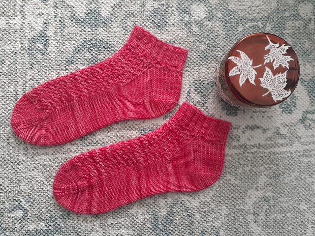 Wickerwork Summer Socks