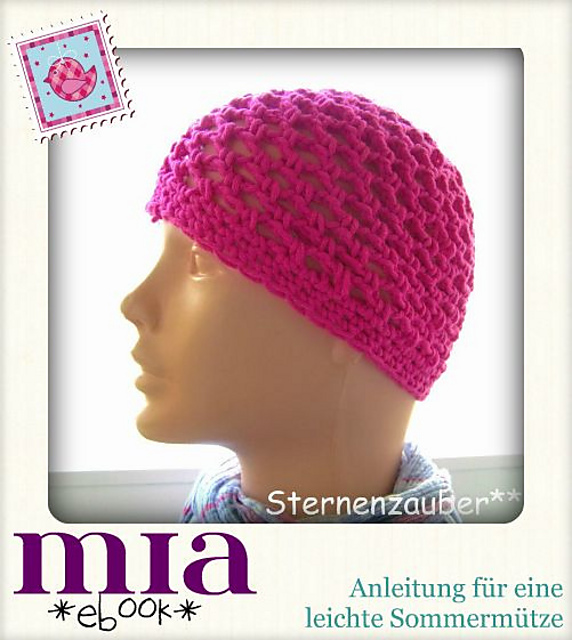 Häkelmütze/ crochet hat "Mia"