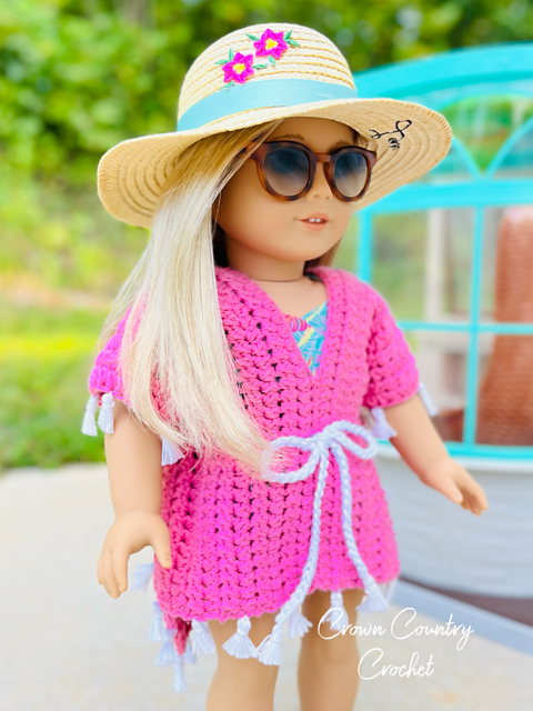 Beach Cover for 18" Dolls