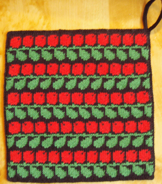 Lingonberry Potholder