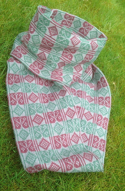Binge Blomster Infinity Scarf