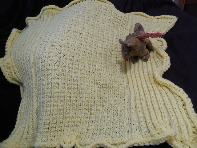 Sweet Baby carriage blanket