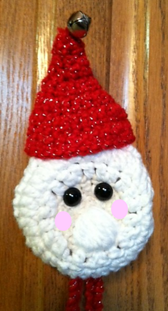 Santa Doorknob Hanger for Christmas