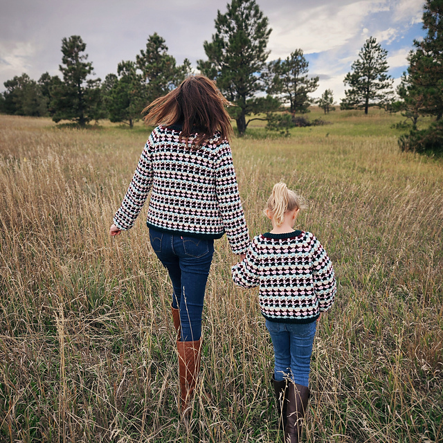 Granny Pop Cardigan (adult sizes)