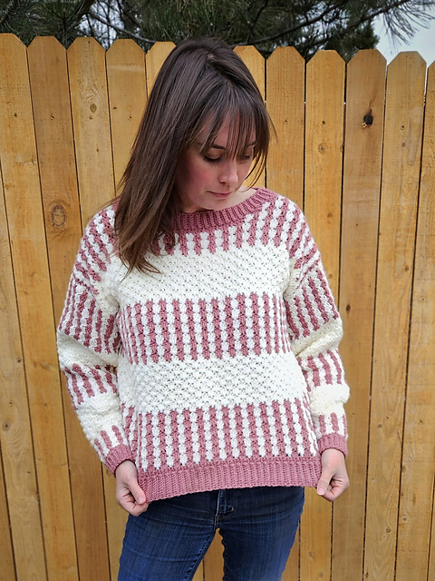 Alpine Stripes Sweater (adult sizes)