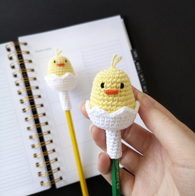 Chick Pencil Topper