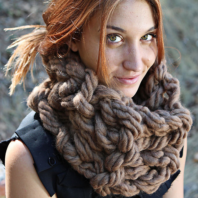 Arm Knit Cowl