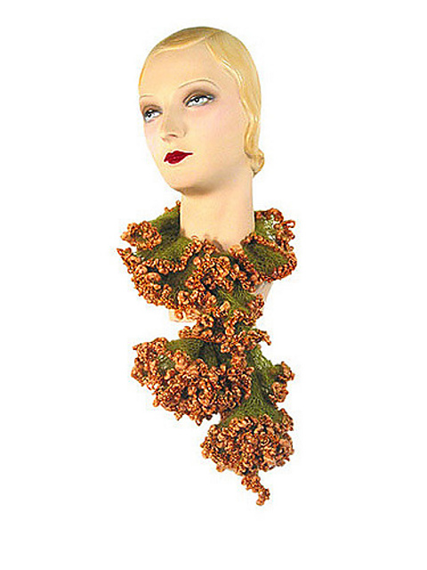 Curlicue Ruffle Scarf