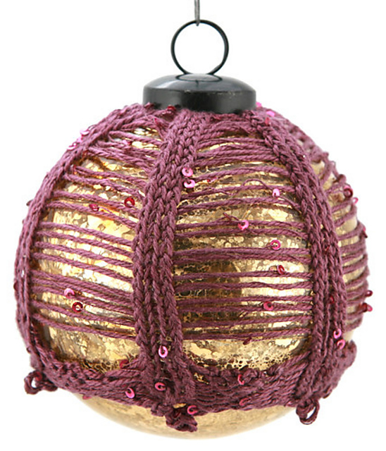 Gothic Drop Stitch Ornament