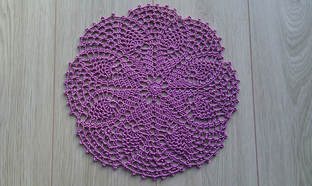 p.9 Pineapple doily