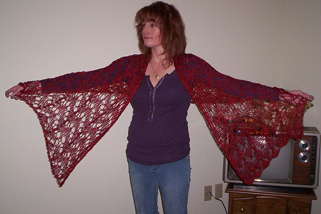 Cagney & Lacey Shawl