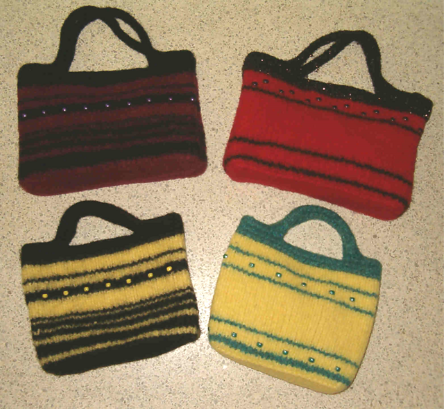 Felt Summer Bags