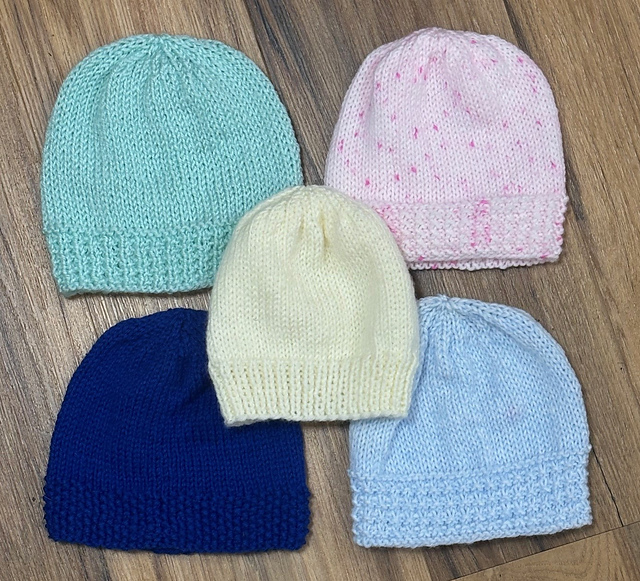 5 Baby Hats to go