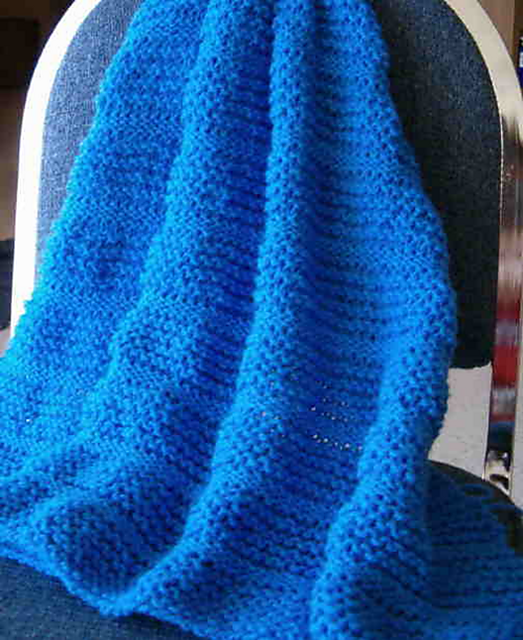 Basic Knit Afghan I