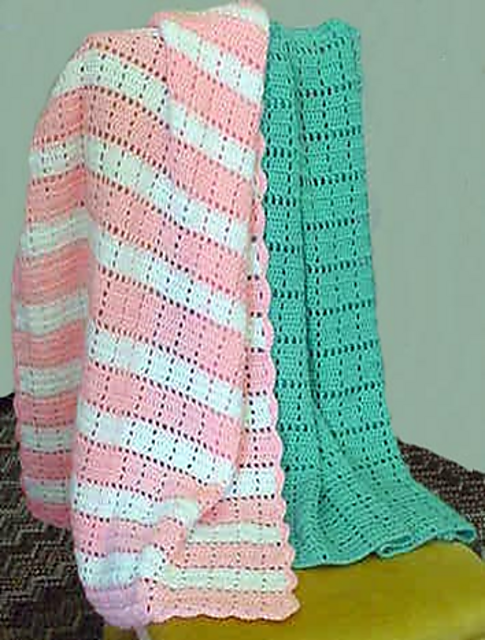 Postage Stamp Afghan